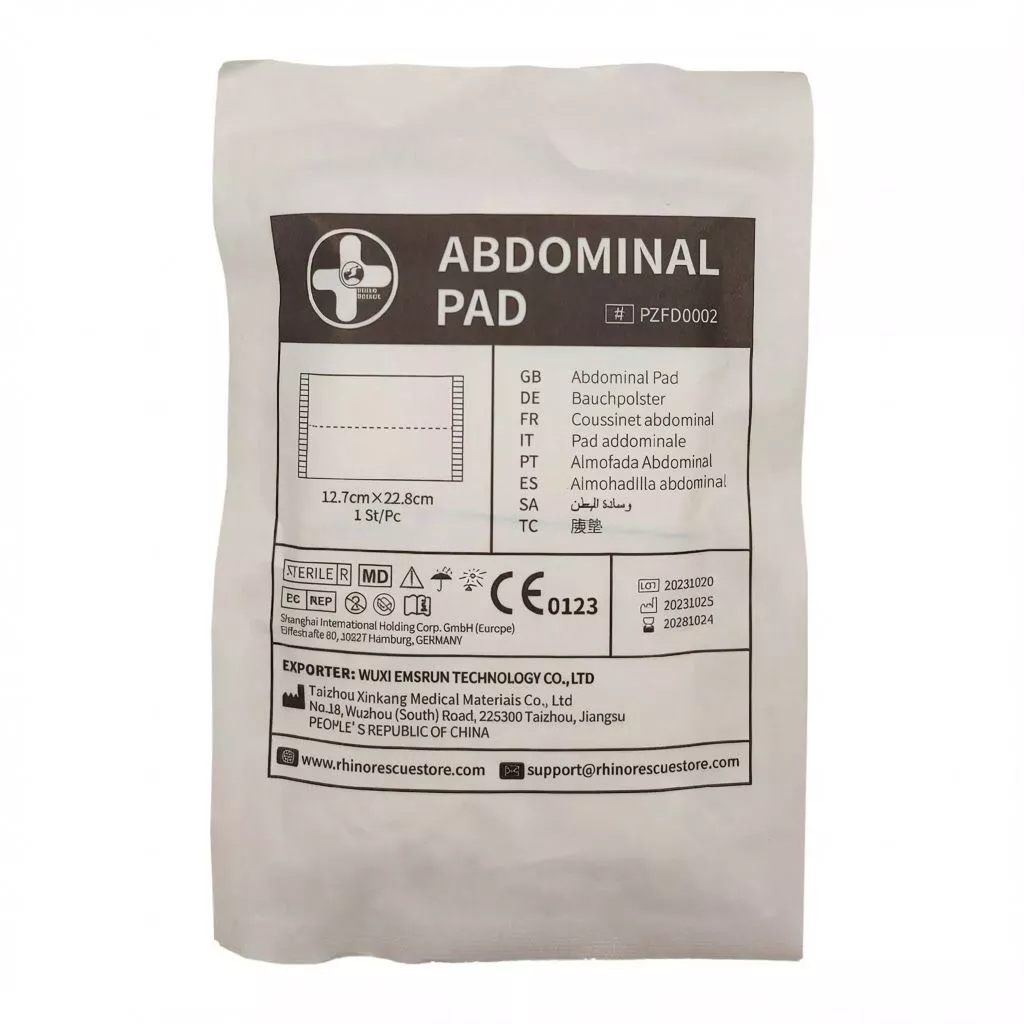 Абдоминальная повязка (подушечка)   RHINO Rescue Abdominal Pads с доставкой по России | BreadyФото 0