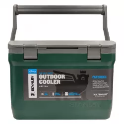 Термобокс Stanley Adventure Easy Carry Outdoor Cooler 15,1L (тёмно-зелёный) 10-01623-005