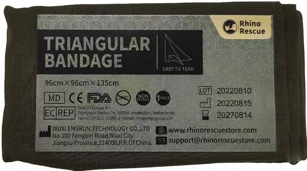 Треугольный бандаж косынка RHINO Rescue с доставкой по России и в Казахстан | BreadyФото 0