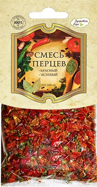 Смесь перцев "Здоровая еда" 100 г с доставкой по России и в Казахстан | Bready
