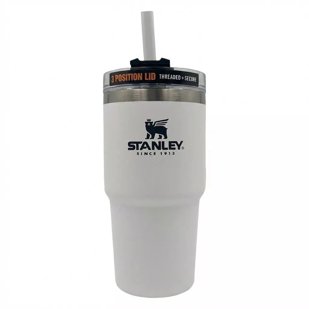 Термокружка STANLEY Adventure Quencher Travel Tumbler 10-08481-007 (белая), 680mL с доставкой по России | BreadyФото 0