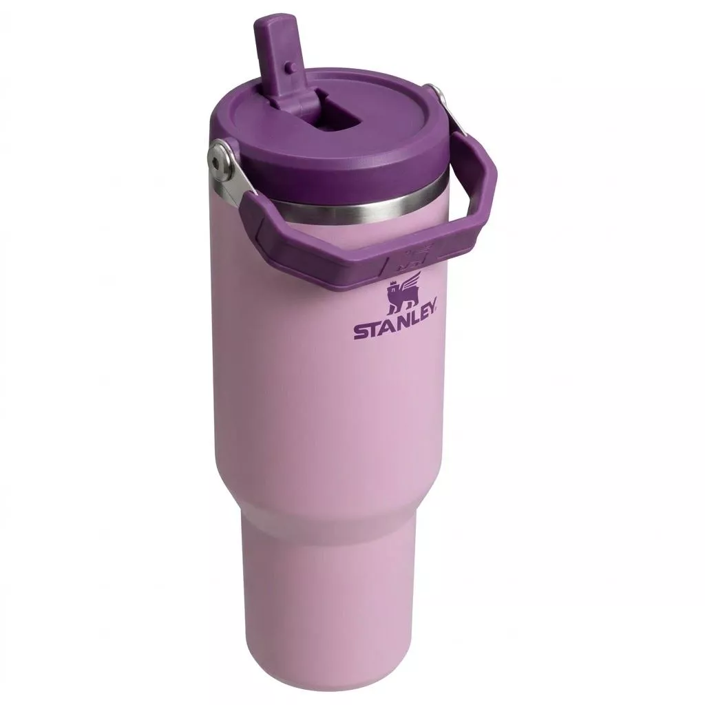 Стакан IceFlow Flip Straw Tumbler STANLEY, 887 ml, 10-13319-006 (цвет Lilac) с доставкой по России | BreadyФото 3