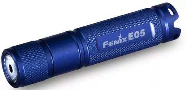 Фонарь Fenix E05 Cree XP-E R2 LED синий с доставкой по России и в Казахстан | Bready