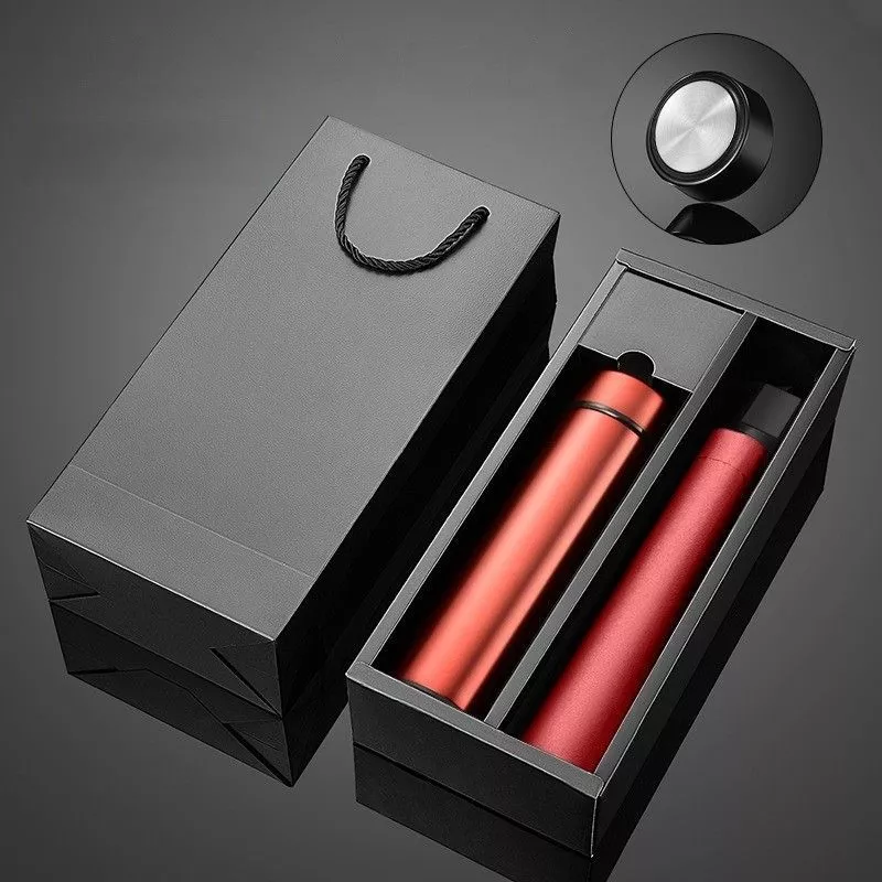 Подарочный набор "Термос с зонтом" (красный/бордовый) с доставкой по России | Bready