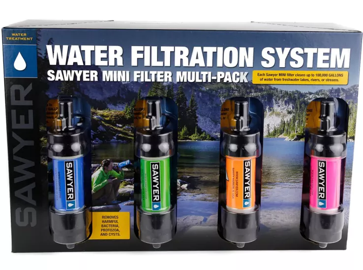 Фильтр для воды Sawyer MINI filter 4-pack с доставкой по России и в Казахстан | BreadyФото 1