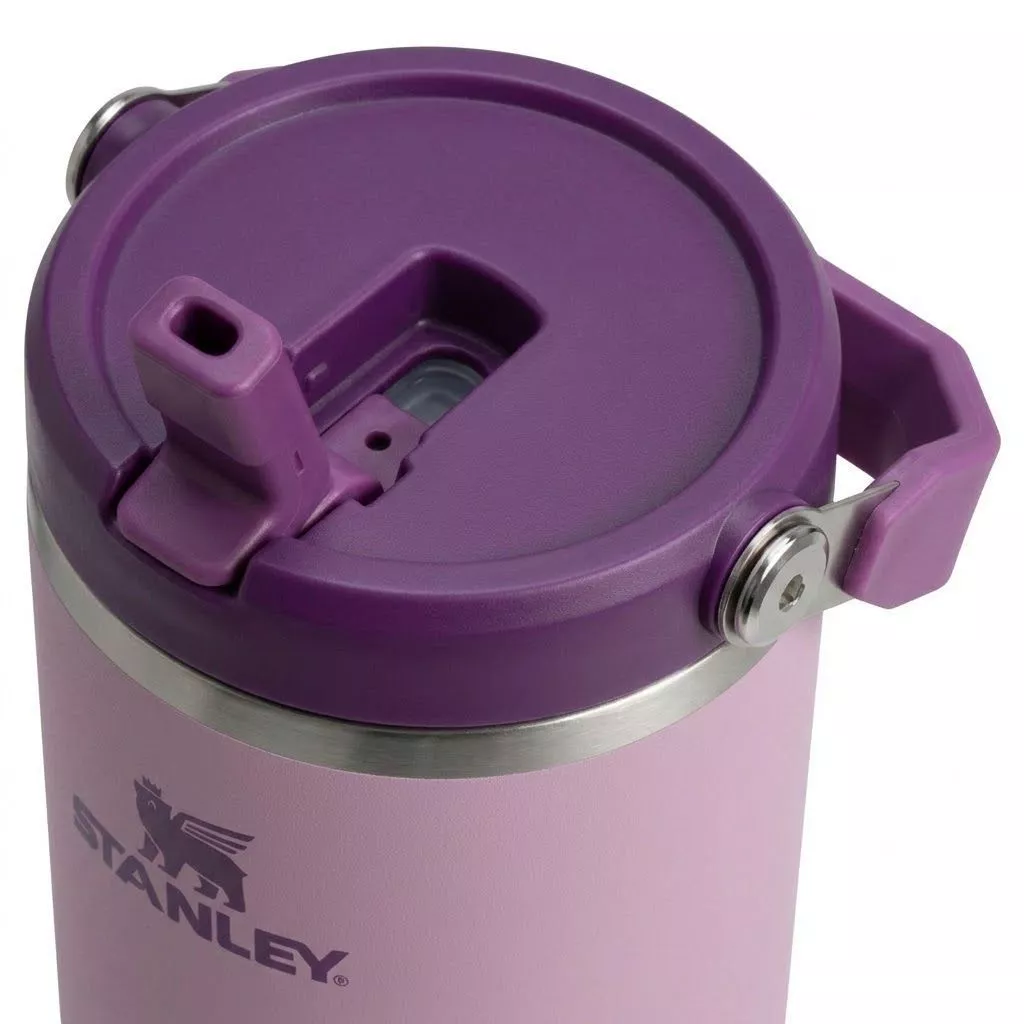 Стакан IceFlow Flip Straw Tumbler STANLEY, 887 ml, 10-13319-006 (цвет Lilac) с доставкой по России | BreadyФото 2