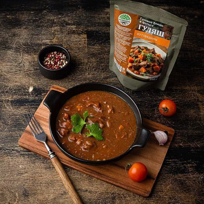 Гуляш из говядины "Кронидов", 250 г с доставкой по России | BreadyФото 6