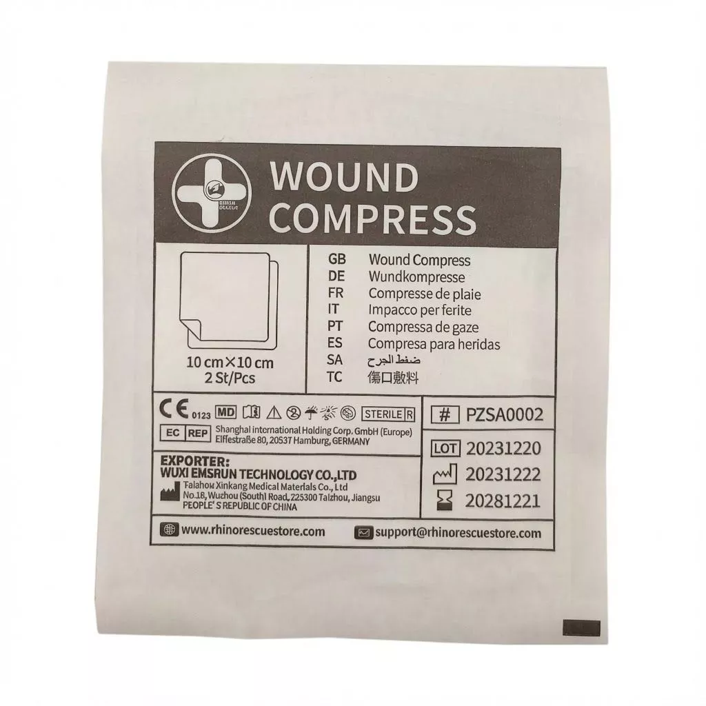 Раневая повязка (компресс)  RHINO Rescue Wound Compress с доставкой по России и в Казахстан | BreadyФото 0