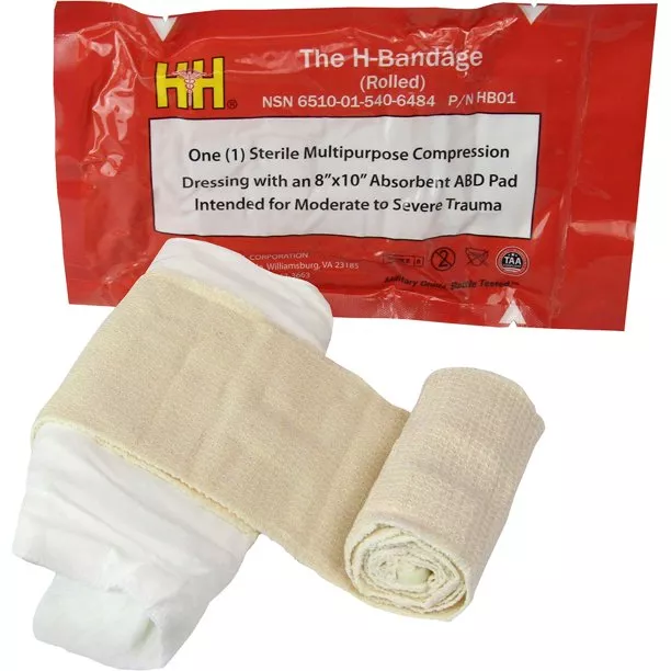 Компрессионный бандаж H&H H-Bandage (Rolled folded) с доставкой по России и в Казахстан | Bready