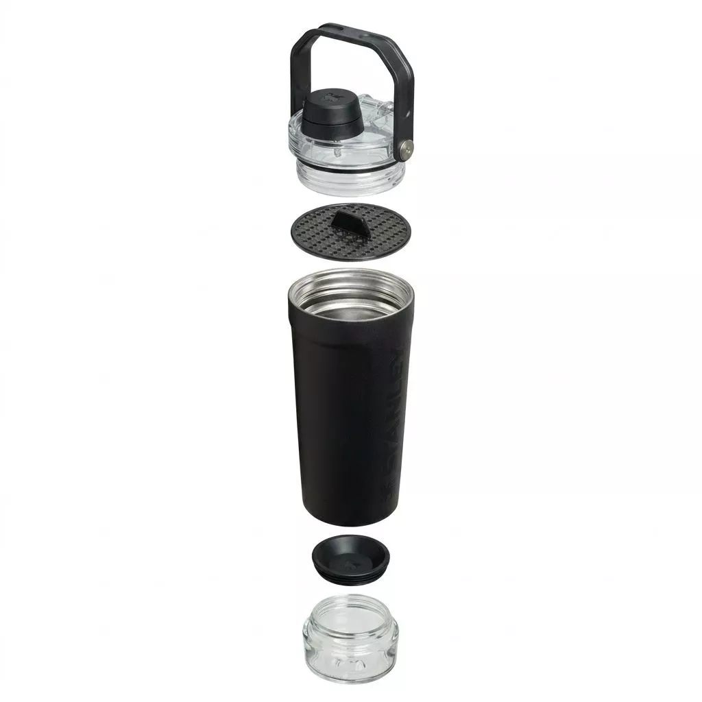 Термобутылка STANLEY The Activate Shaker Bottle 591 ml (10-13312-001) black 2.0 черный с доставкой по России | BreadyФото 2
