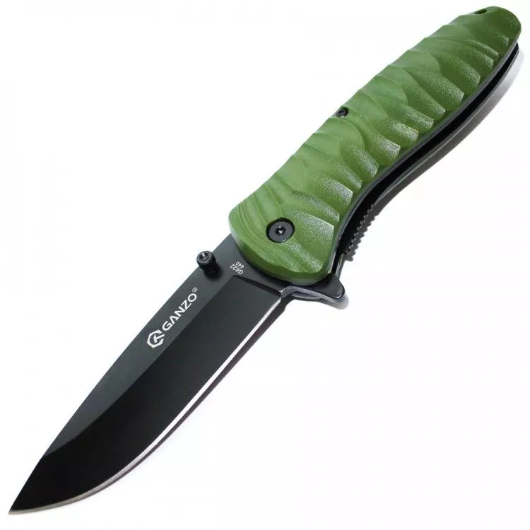Нож Ganzo G622-G-1, зеленый с доставкой по России и в Казахстан | Bready