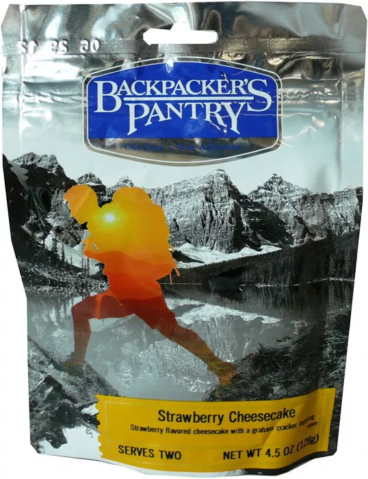 Клубничный чизкейк Backpacker's Pantry STRAWBERRY CHEESECAKE 128 г с доставкой по России и в Казахстан | Bready