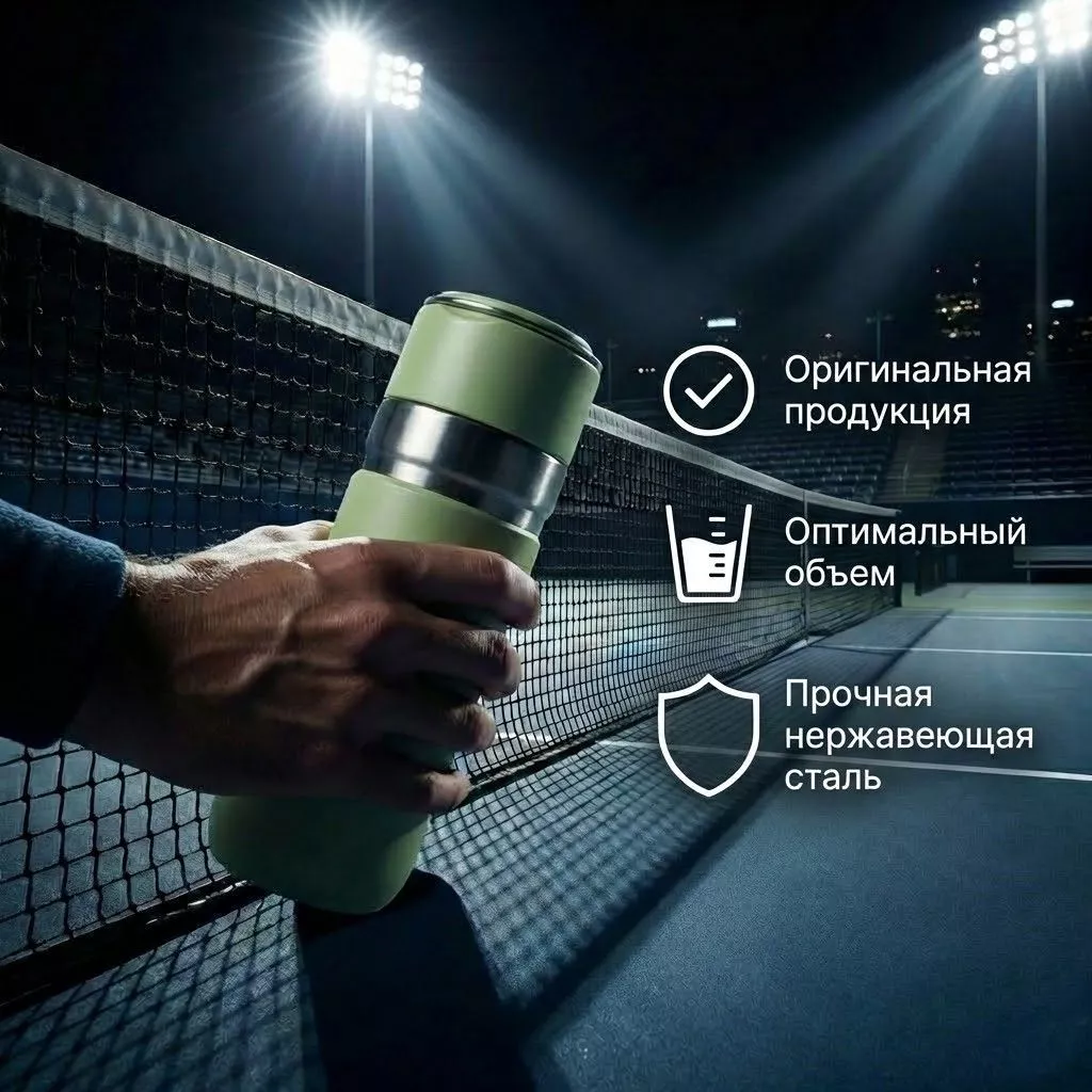 Термос STANLEY BUILT FOR LIFE 10-09557-033 цитрон 500ML с доставкой по России | BreadyФото 1