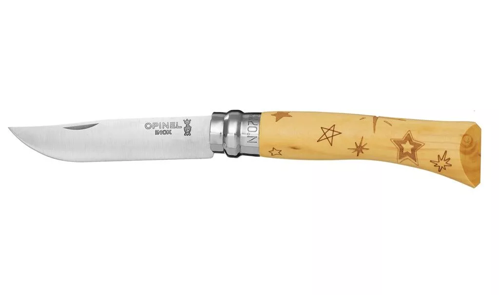 Нож складной Opinel №7 VRI Nature-Stars (звезды) с доставкой по России и в Казахстан | Bready