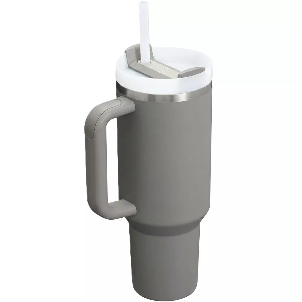 Термокружка STANLEY THE QUENCHER H2.0 FLOWSTATE TUMBLER, серый-камень 1,18L 10-11913-082 с доставкой по России | BreadyФото 4