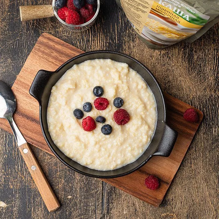 Каша пшенная молочная 300 грамм Кронидов с доставкой по России | BreadyФото 6