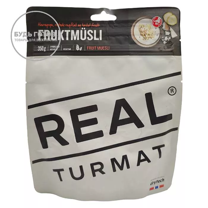 Мюсли фркутовые REAL Turmat FRUIT MUESLI 116 г с доставкой по России и в Казахстан | BreadyФото 0