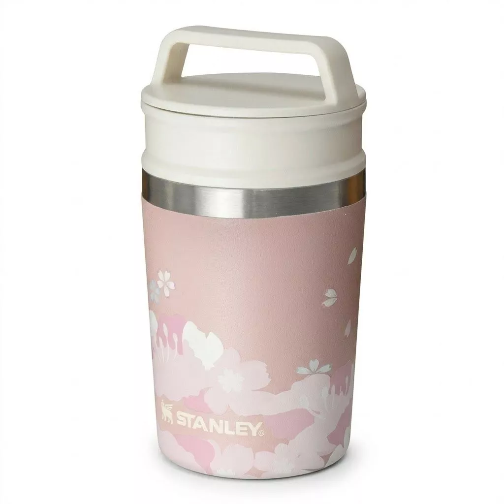 Термокружка Stanley Adventure Shortstack Travel Mug 235ml (розовая) 10-02887-088 с доставкой по России | BreadyФото 3