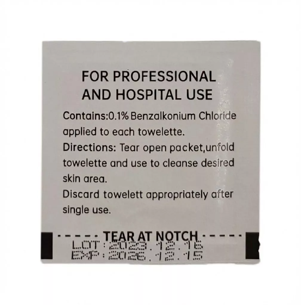 Салфетка антисептическая  RHINO Rescue BZK Antiseptic Swab с доставкой по России | BreadyФото 2