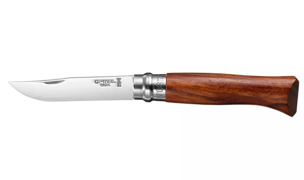 Нож складной Opinel №8 VRI Luxury Tradition Bubinga в подарочной упаковке с доставкой по России и в Казахстан | Bready