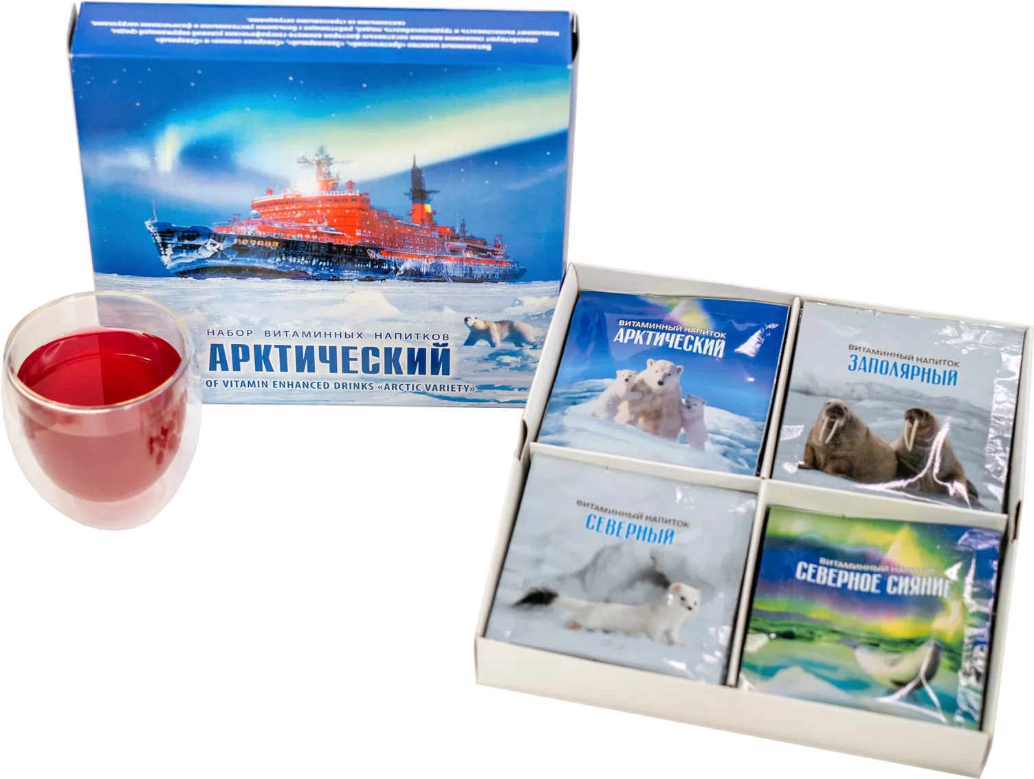 Набор витаминных напитков "Арктический", 20 шт.  с доставкой по России и в Казахстан | BreadyФото 1