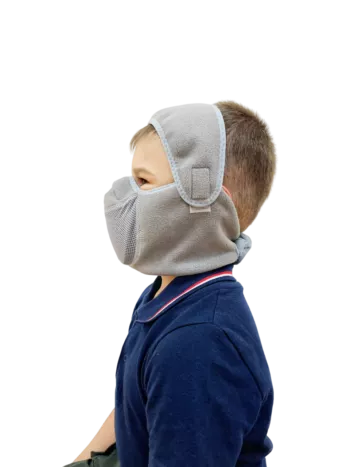 Тепловая маска ШАРФ ДЕТСКИЙ ТМ 3.2 (серый) САЙВЕР|SAYVER с доставкой по России и в Казахстан | BreadyФото 2