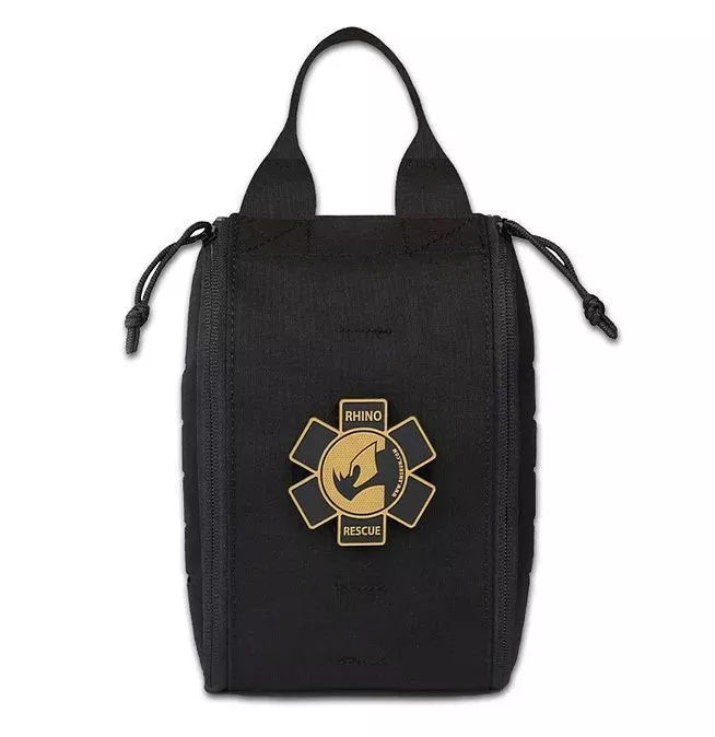 Тактическая аптечка RHINO Rescue IFAK QF-002M (чёрная) с доставкой по России | BreadyФото 0