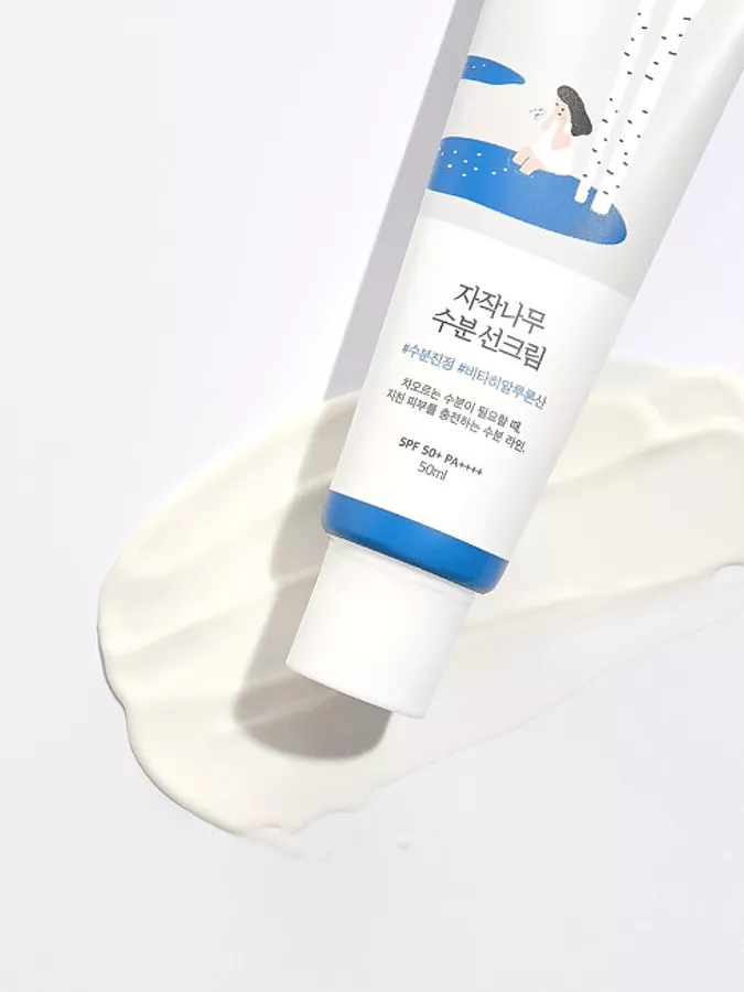 Солнцезащитный крем Birch Juice Moisturizing SPF50+ PA++++ Round Lab с доставкой по России | BreadyФото 1