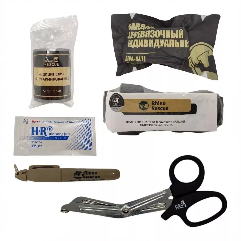 Тактическая аптечка CMS IFAK MINI HWMY0012 RHINO RESCUE с доставкой по России | BreadyФото 3