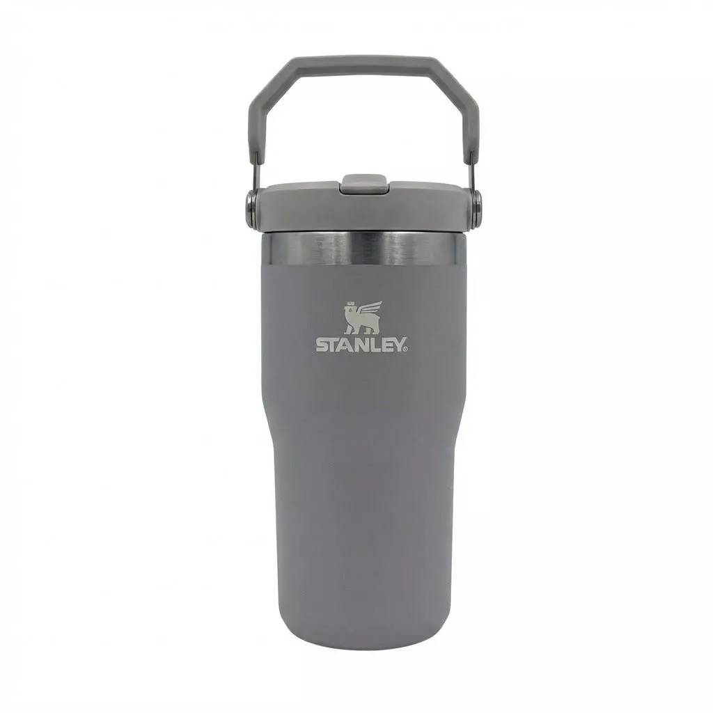 Термокружка Stanley The Iceflow Flip Straw Tumbler (пепельный), 10-09994-286, 591 мл с доставкой по России | BreadyФото 0
