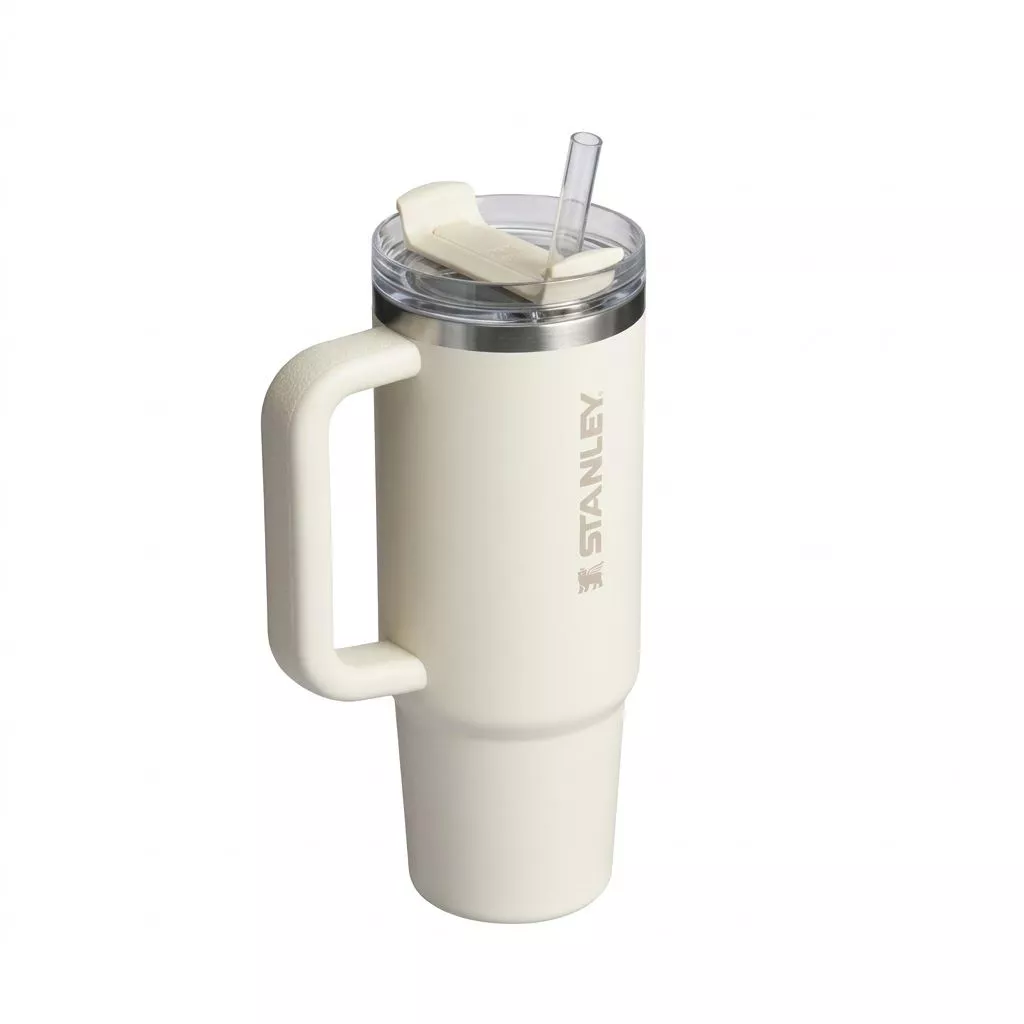 Термокружка STANLEY The Quencher ProTour Flip Straw Tumbler 887 ml (крем cream), 10-12981-008 с доставкой по России | BreadyФото 3