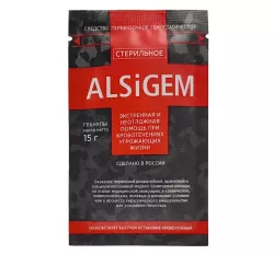 Гемостатические гранулы Alsigem, 15г