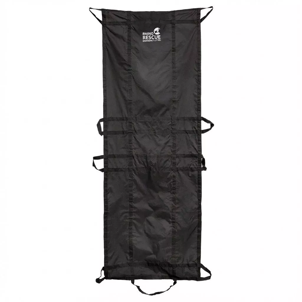 Многоразовые складные носилки Rhino Rescue MULTI-USE DISPOSABLE LITER DJRT0024 (черные) с доставкой по России и в Казахстан | BreadyФото 0