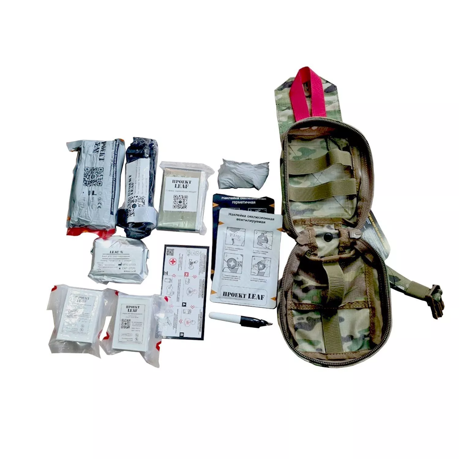 Подсумок АТС LEAF мультикам укомплектованный с доставкой по России | BreadyФото 3