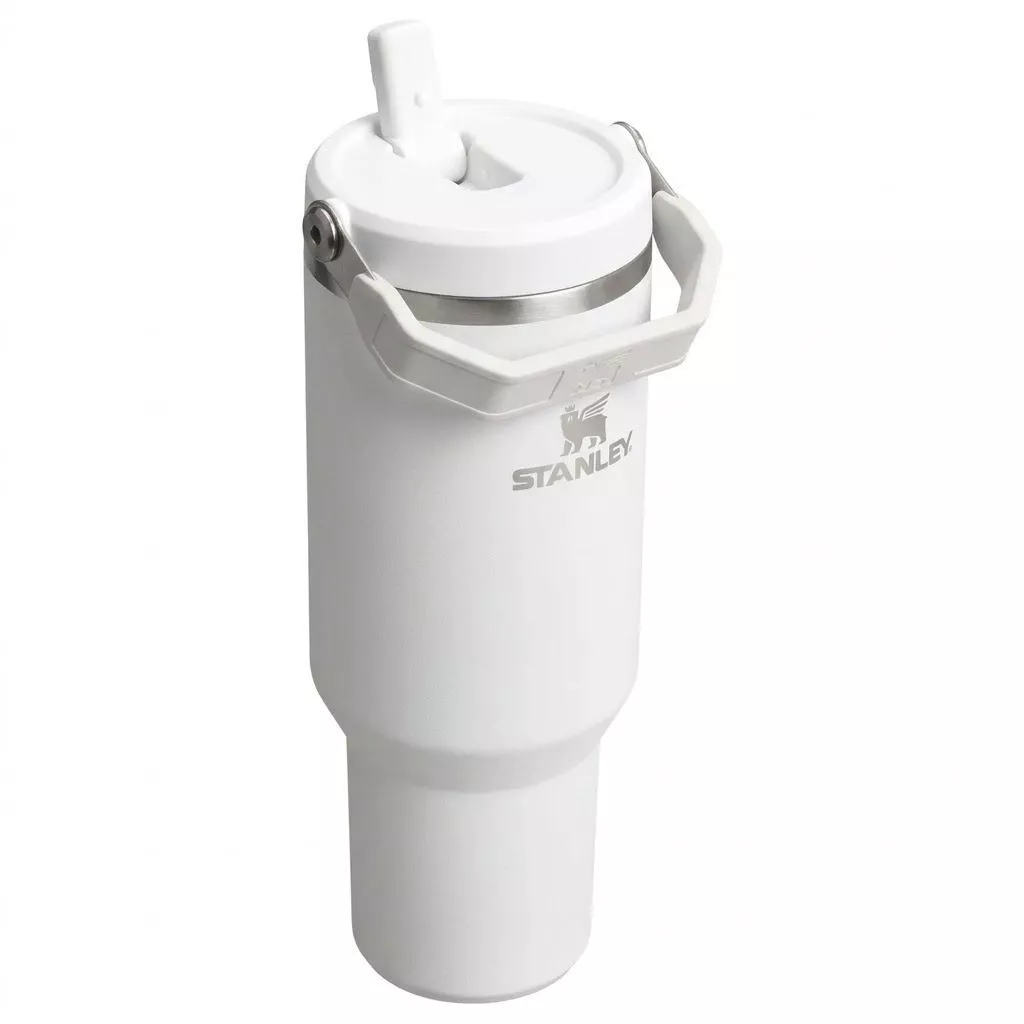 Стакан IceFlow Flip Straw Tumbler STANLEY, 887 ml, 10-09993-603 (цвет Frost) с доставкой по России | BreadyФото 2