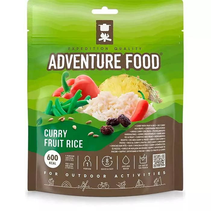 Карри с фруктами и рисом Adventure food Curry Fruit Rice 150 грамм с доставкой по России и в Казахстан | Bready