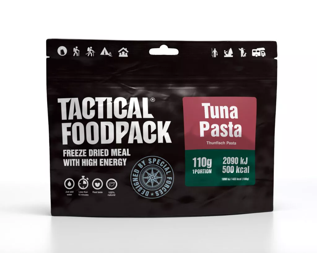 Паста с тунцом Tactical Foodpack TUNA PASTA 110 г с доставкой по России и в Казахстан | BreadyФото 0