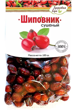 Шиповник сушеный "Здоровая еда" 100 г с доставкой по России и в Казахстан | Bready