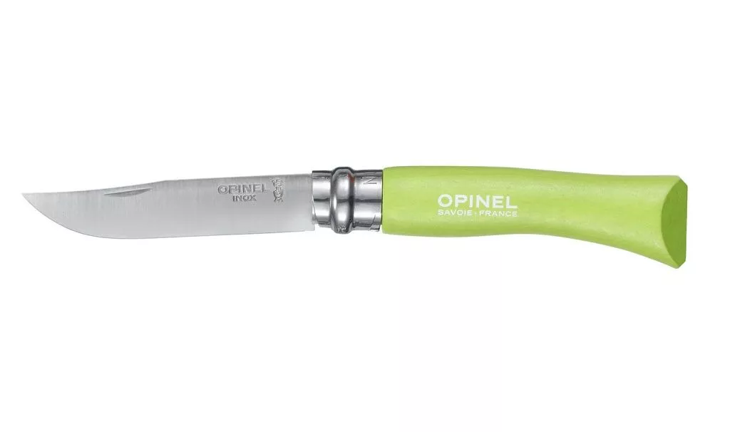 Нож складной Opinel №7 VRI Colored Tradition Green apple с доставкой по России и в Казахстан | Bready
