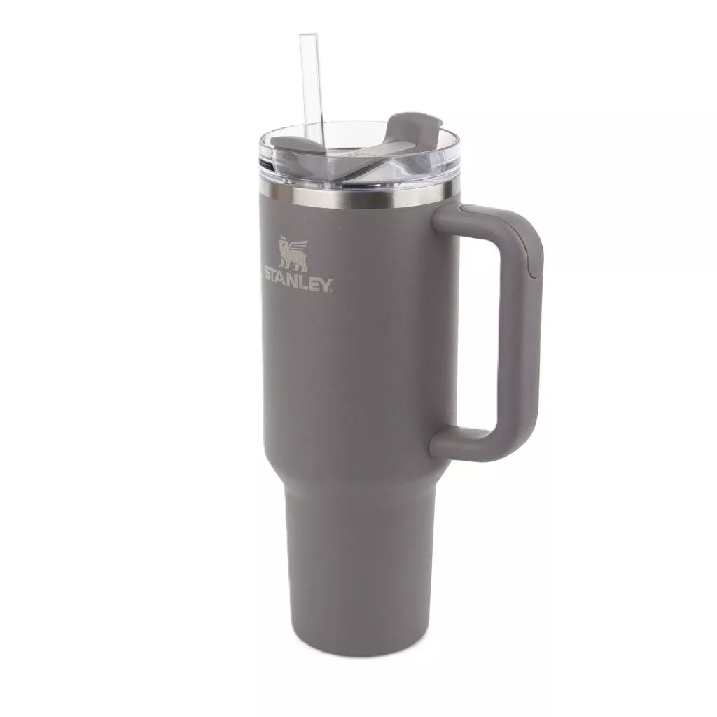 Термокружка STANLEY THE QUENCHER H2.0 FLOWSTATE TUMBLER, серый-камень 1,18L 10-11913-082 с доставкой по России | BreadyФото 2