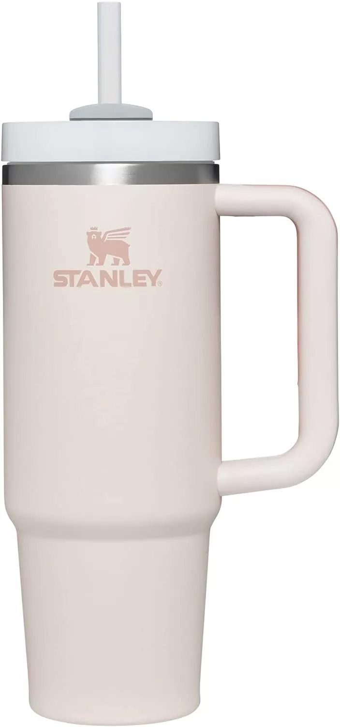 Термокружка STANLEY FLOWSTATE TUMBLER 10-11912-003-розовый кварц 887 ML с доставкой по России и в Казахстан | BreadyФото 1