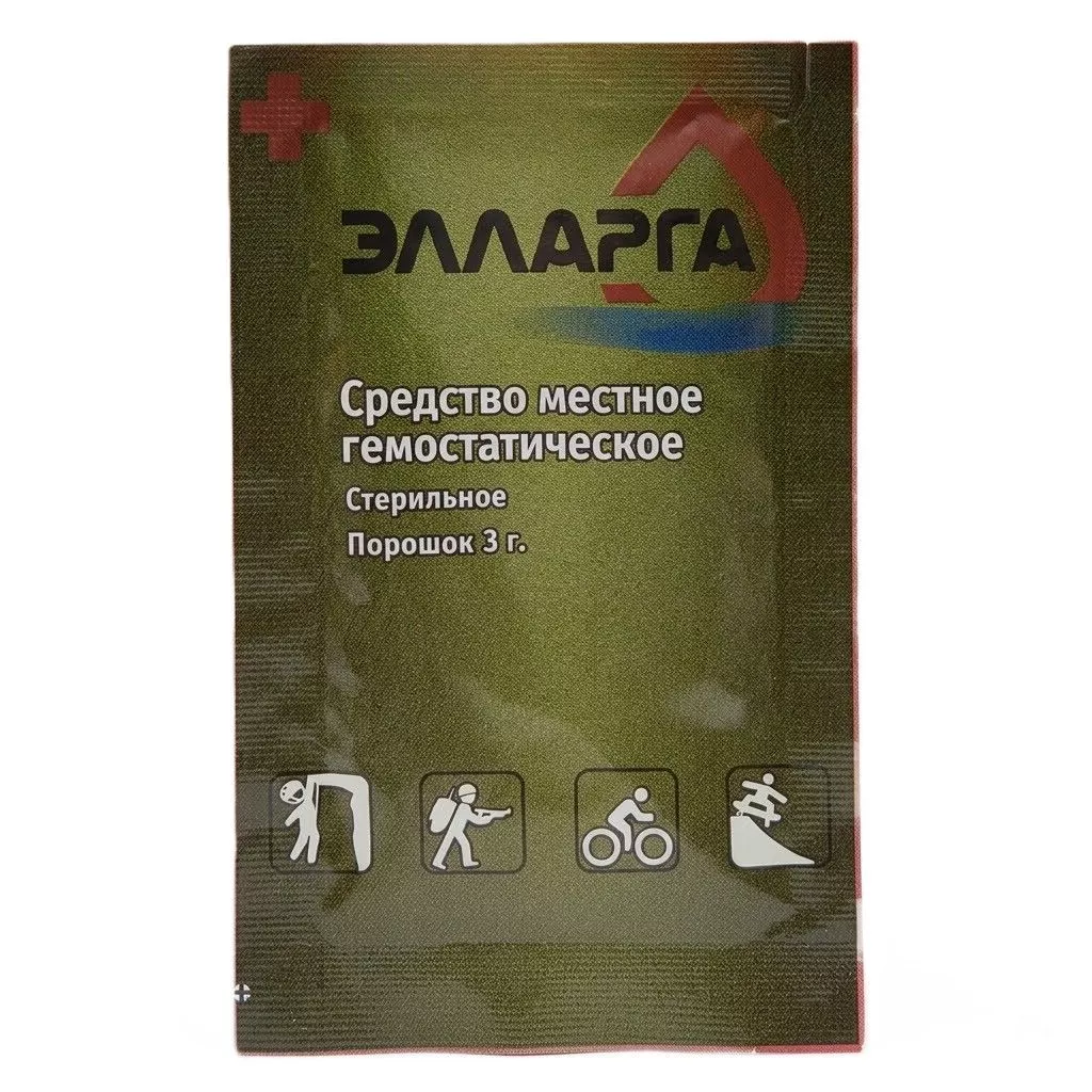 Гемостатические гранулы Элларга 3 г с доставкой по России | BreadyФото 0