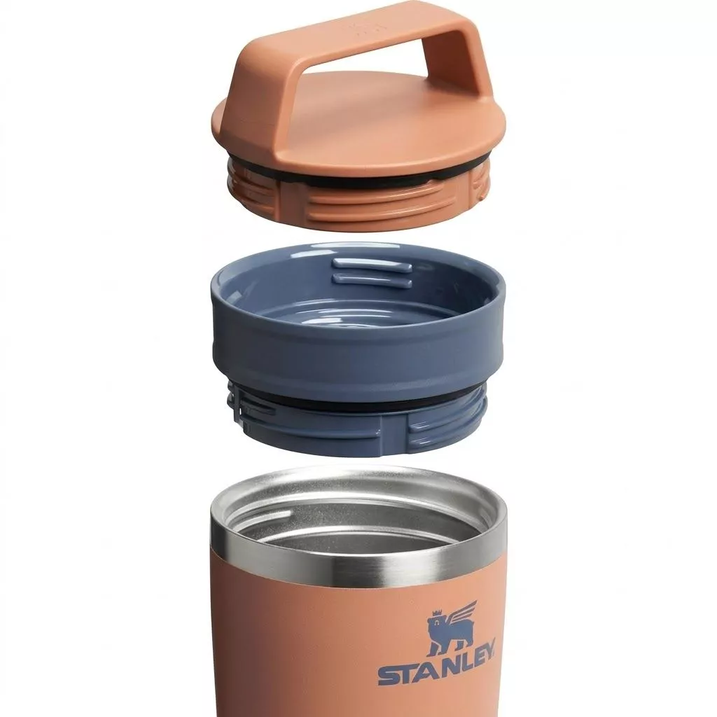 Термокружка Stanley Adventure Shortstack Travel Mug 473ml (коричневый) 10-13323-006 с доставкой по России | BreadyФото 3