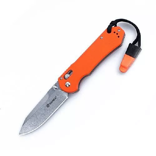 Нож Ganzo G7452-WS оранжевый с доставкой по России и в Казахстан | BreadyФото 0
