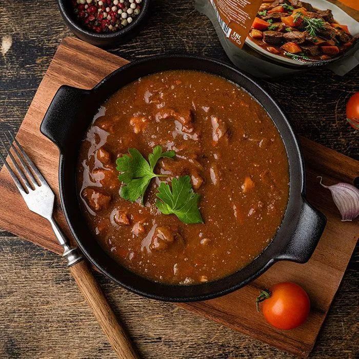 Гуляш из говядины "Кронидов", 250 г с доставкой по России | BreadyФото 5