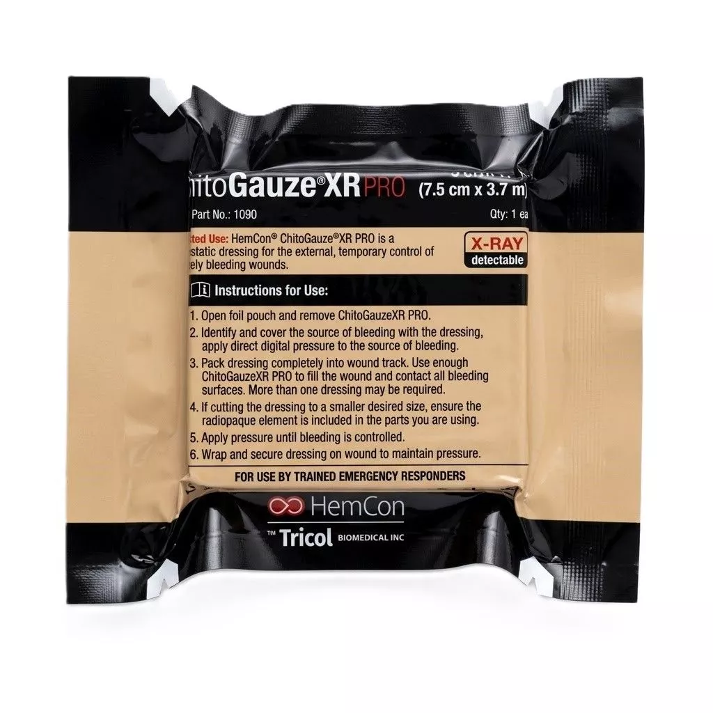 Гемостатическая повязка ChitoGauze XR PRO Z-fold с доставкой по России | BreadyФото 0
