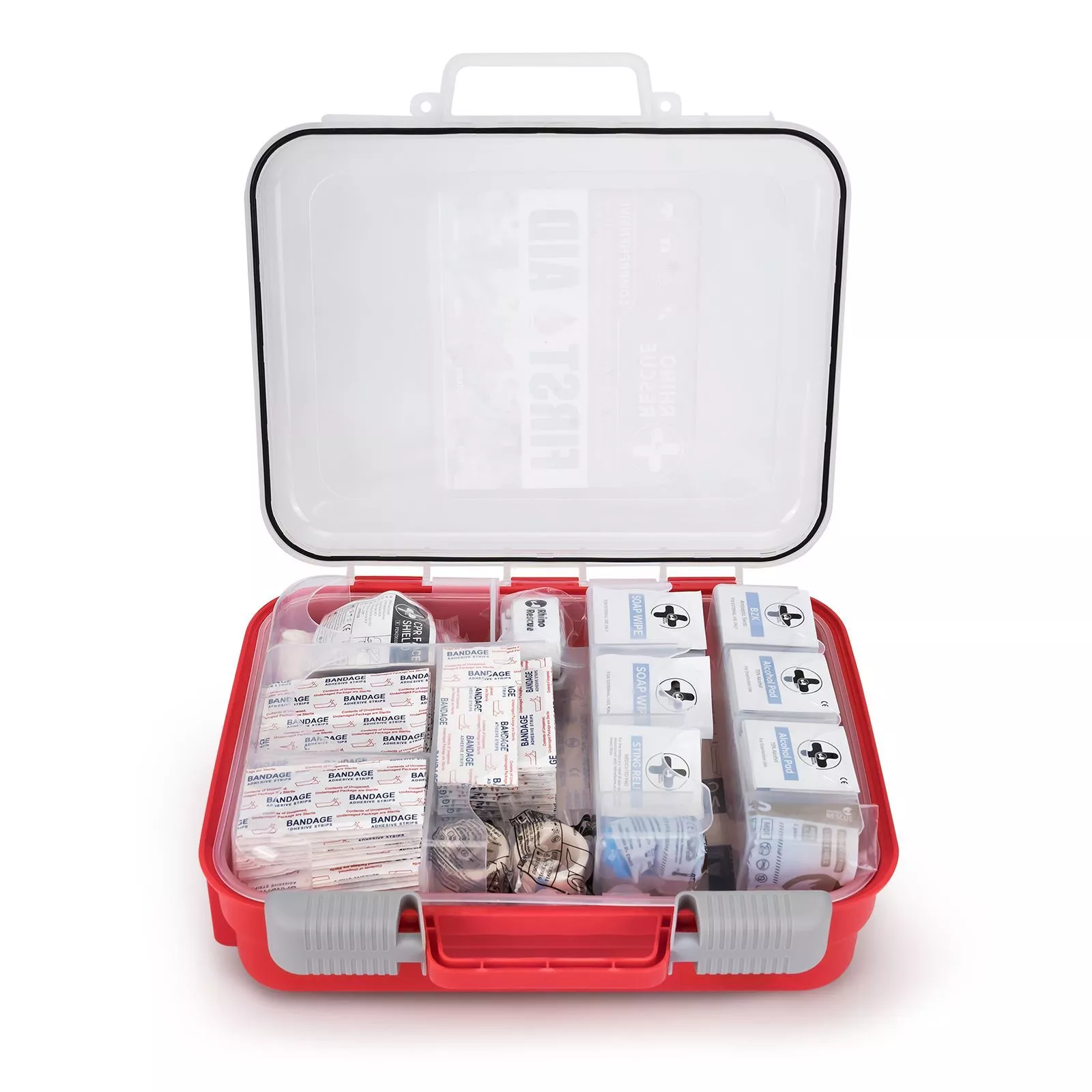 Набор первой медицинской помощи Rhino Rescue First Aid Kit CPIK0063 пластиковый кейс с доставкой по России | BreadyФото 5
