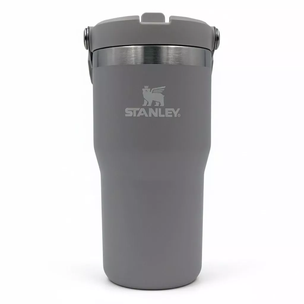 Термокружка Stanley The Iceflow Flip Straw Tumbler (пепельный), 10-09994-286, 591 мл с доставкой по России | BreadyФото 0