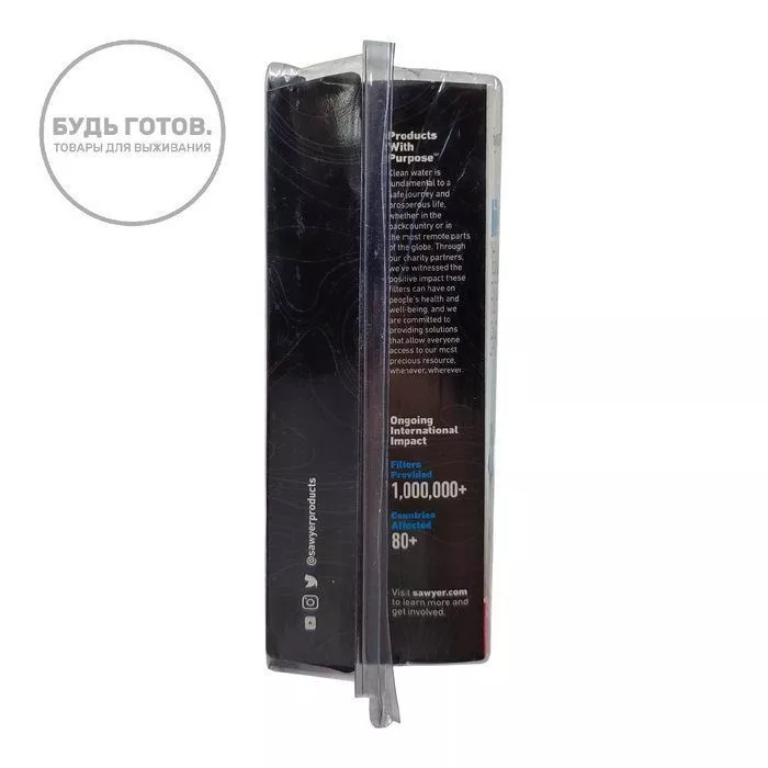 Фильтр для воды Sawyer MINI filter (синий) с доставкой по России | BreadyФото 3