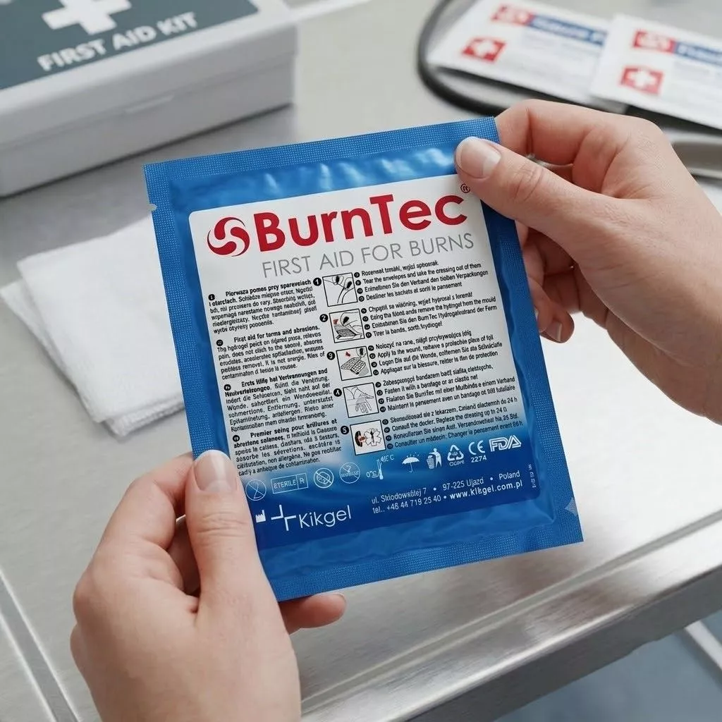 Повязка противоожоговая гидрогелевая BurnTec 6x12 см с доставкой по России | BreadyФото 5